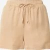 Vila Shorts Regular Broek Dames Beige -Vila 661e228d800859fe978e40b43e132dc3