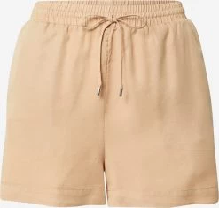 Vila Shorts Regular Broek Dames Beige