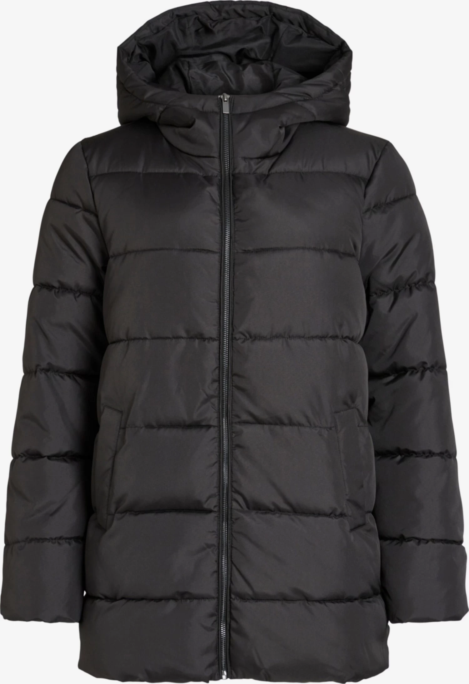 Vila Winterjassen Winterjas Tate Dames Zwart 3 Vila Winterjassen Winterjas Tate Dames Zwart