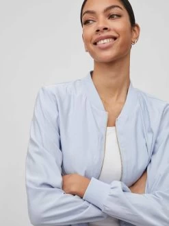 Vila Tussenjassen Tussenjas Dames Lichtblauw -Vila 66e3dcce51e8cd11baf68e60a29daec4