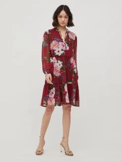 Vila Blousejurken Blousejurk Ura Dames Rood 11 Vila Blousejurken Blousejurk Ura Dames Rood -Vila 69cad6582fd91b7fb1ed49fa27979cc9