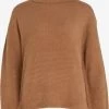 Vila Coltruien Trui LAJULI Dames Karamel -Vila 6a5f2b30261d40112534dfebf04ebc25