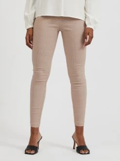 Vila Broeken Skinny Leggings Laura Lou Dames Beige 10 Vila Broeken Skinny Leggings Laura Lou Dames Beige -Vila 6c58f50b73844ae3dad00c37c3df4b8d