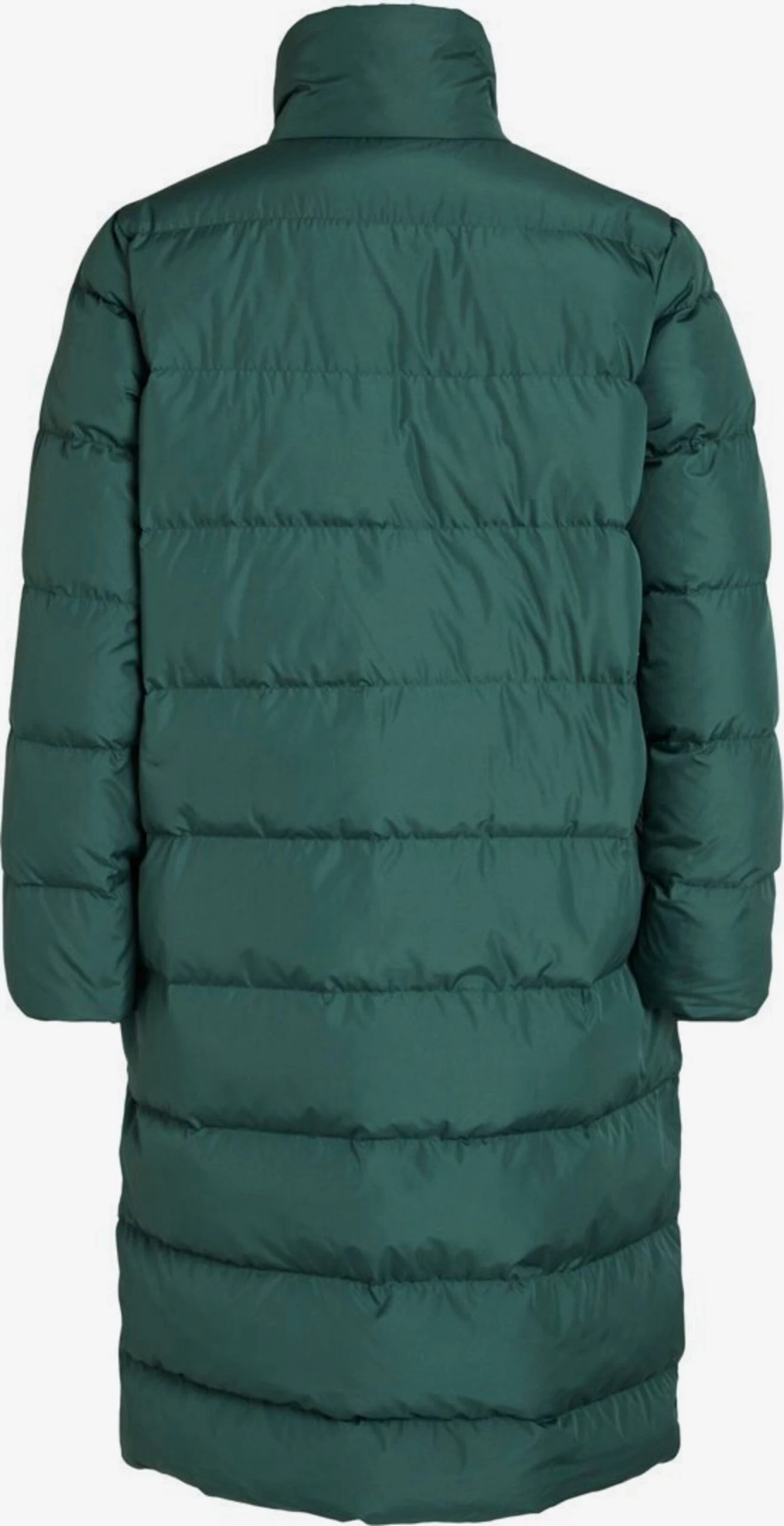 Vila Wintermantels Wintermantel Dames Donkergroen 4 Vila Wintermantels Wintermantel Dames Donkergroen - Afbeelding 2