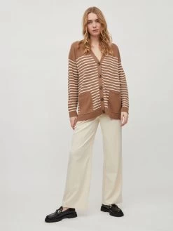 Vila Vesten Gebreid Vest Dames Bruin 12 Vila Vesten Gebreid Vest Dames Bruin -Vila 6d66c55e0ff38bbd247e81aa4eaffd2e