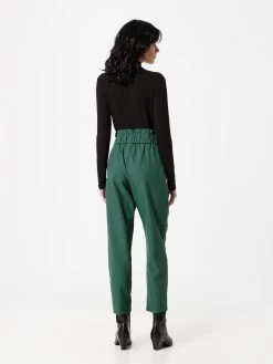 Vila Bandplooibroeken Regular Bandplooibroek Riley Hana Dames Donkergroen -Vila 6d80982edd39d5ebf53b8b70fae5efc4