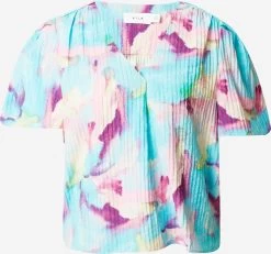 Vila Blouses Met Korte Mouw Blouse CLARA MILLY Dames Pastelgroen