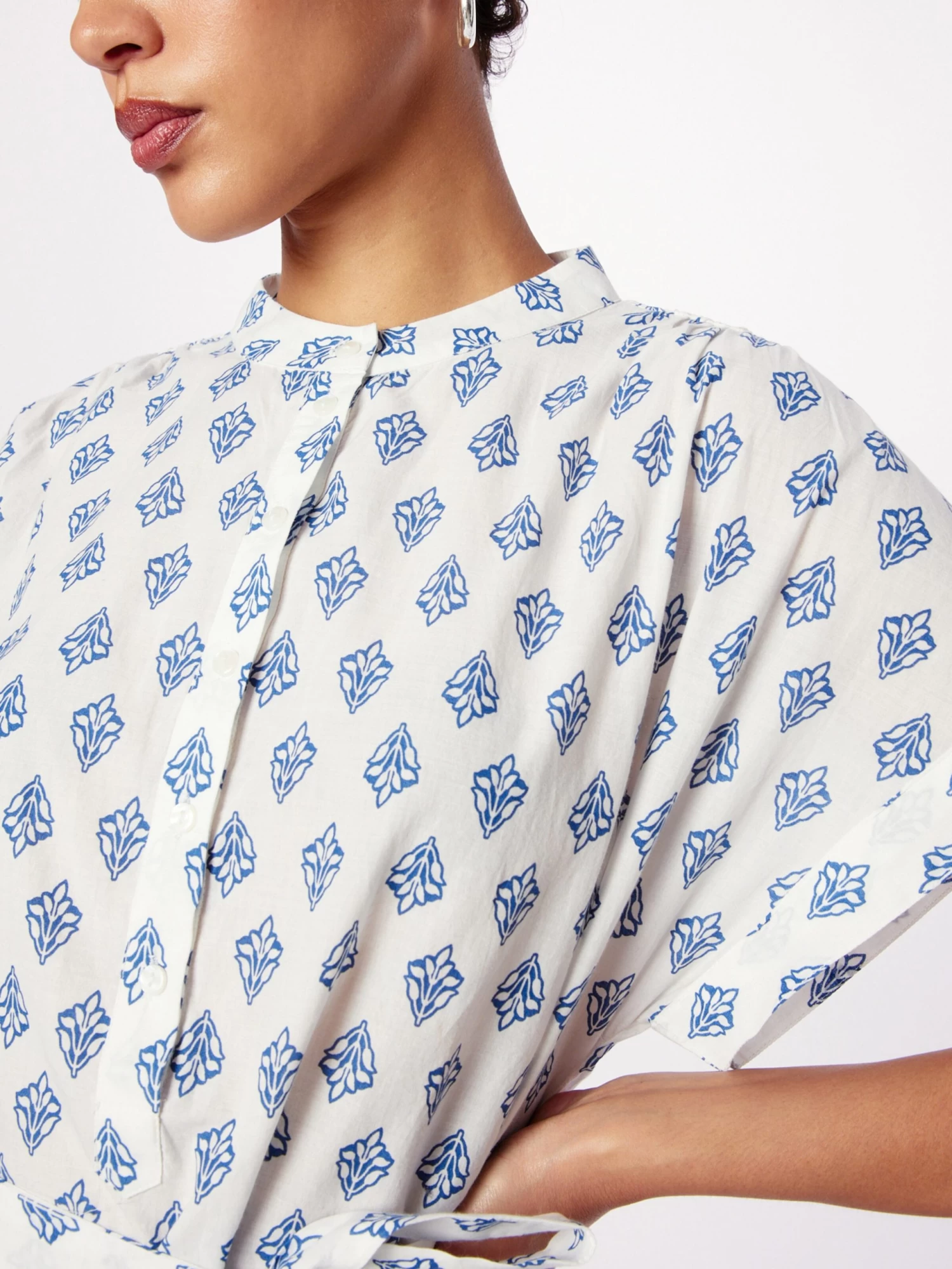 Vila Blousejurken Blousejurk Hymna Dames Wit 11 Vila Blousejurken Blousejurk Hymna Dames Wit - Afbeelding 9