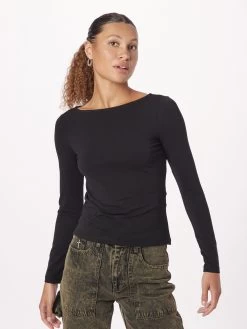 Vila Longsleeves Shirt EMILIE Dames Zwart -Vila 6fd26655857f929a586c1a906a7eb436