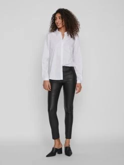 Vila Overhemden Blouse Gimas Dames Natuurwit -Vila 716cc9cc86bb7779fb4ba32452cb0f1c