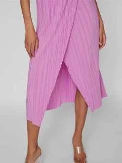 Vila Midi Jurken Jurk Dames Eosine -Vila 71bb4e07c48bf882c2d08819c41a003a