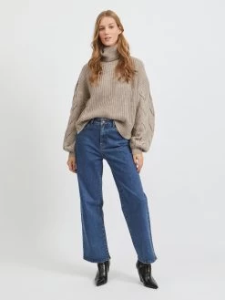 Vila Coltruien Trui Oa Dames Donkerbeige 11 Vila Coltruien Trui Oa Dames Donkerbeige -Vila 72c78dc64d8562f5765cff42df374b55