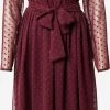 Vila Midi Jurken Jurk EDEE Dames Bordeaux 1 Vila Midi Jurken Jurk EDEE Dames Bordeaux -Vila 745692a58ad8a72ba389466196e89e6b
