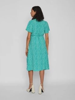 Vila Midi Jurken Jurk Dames Groen / Jade Groen 13 Vila Midi Jurken Jurk Dames Groen / Jade Groen -Vila 7548791bc073cfbbcf17f2c7cacc8e4a
