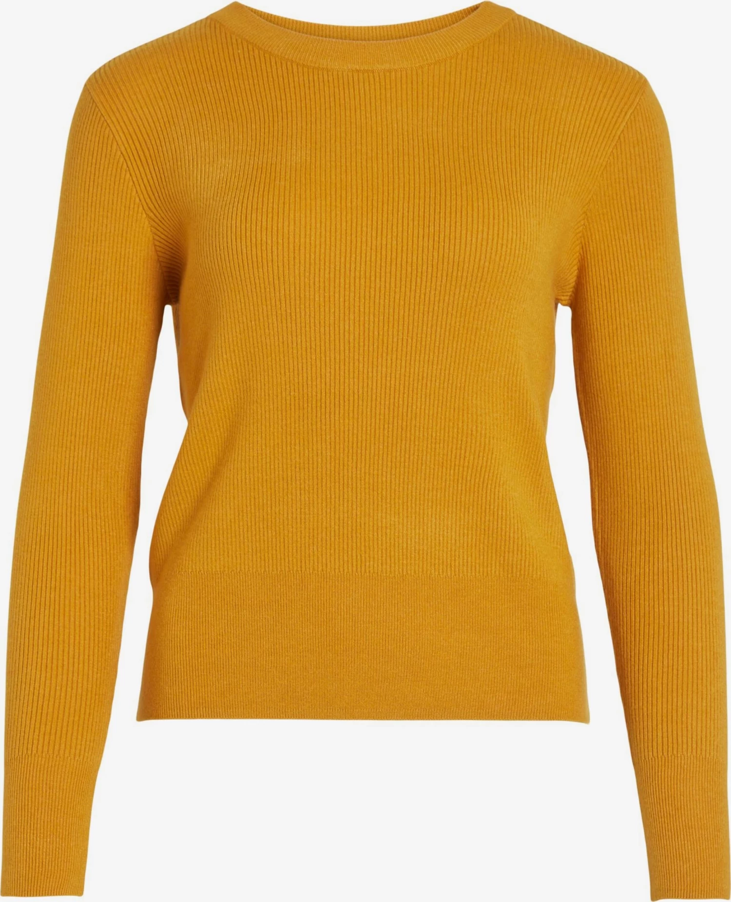 Vila Basic Truien Trui Comfy Dames Safraan 3 Vila Basic Truien Trui Comfy Dames Safraan