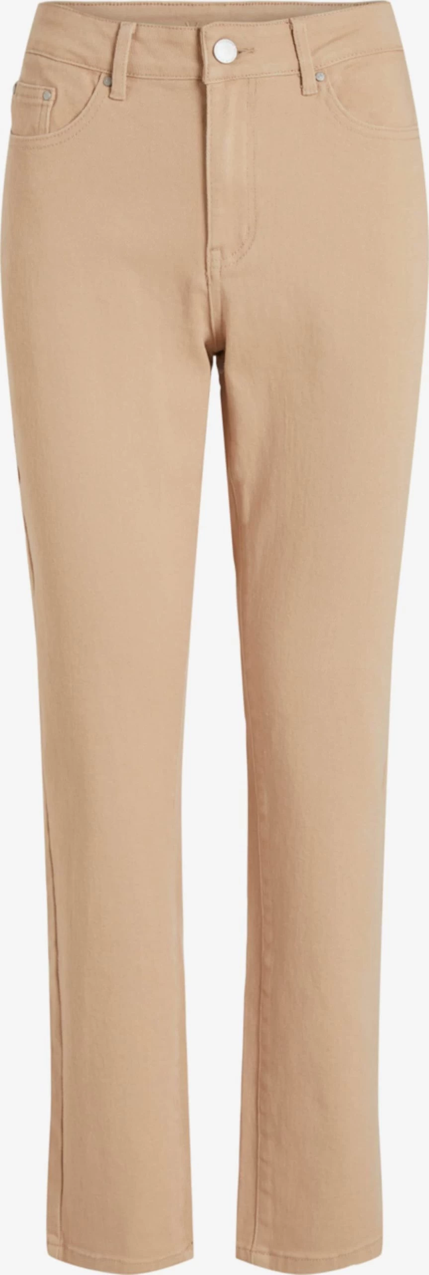 Vila Straight Regular Jeans STRAY Dames Donkerbeige 3 Vila Straight Regular Jeans STRAY Dames Donkerbeige