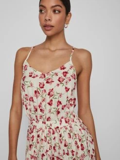 Vila Blouse Tops Blouse Alba Dames Crème -Vila 7707b3ac8b93abdf85e1668349e03a0d