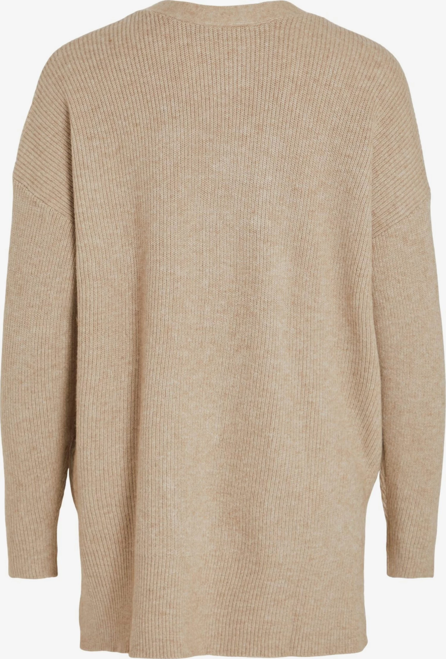 Vila Vesten Gebreid Vest RIL Dames Sand 4 Vila Vesten Gebreid Vest RIL Dames Sand - Afbeelding 2