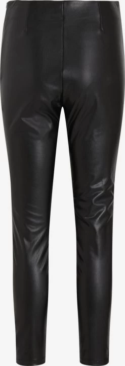 Vila Leren Broeken Slimfit Leggings Cordelia Dames Zwart -Vila 795c7b0cfba63cba2e688fd3739615d0