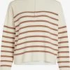 Vila Coltruien Trui Melinia Dames Beige -Vila 796b7f5b8cb914f61412fa40abb50fa5