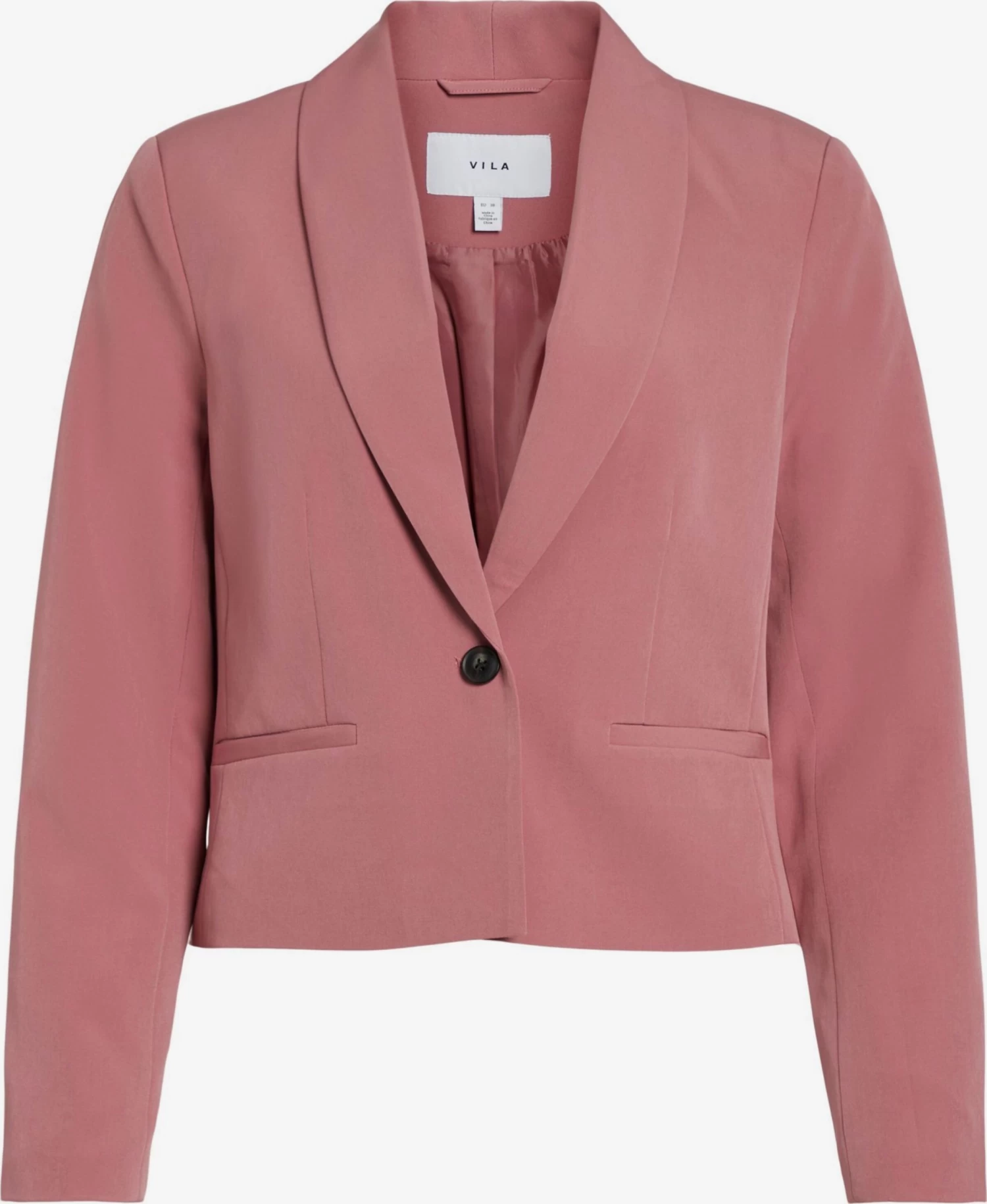 Vila Korte Blazers Blazers Dames Oudroze 3 Vila Korte Blazers Blazers Dames Oudroze