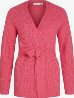 Vila Vesten Gebreid Vest FELO Dames Pink