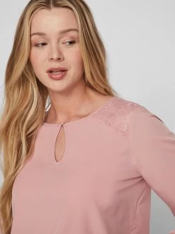 Vila Kanten Blouses Blouse LOUIS Dames Oudroze -Vila 7b84d1faca8c6f064cac56ec28f59fcc