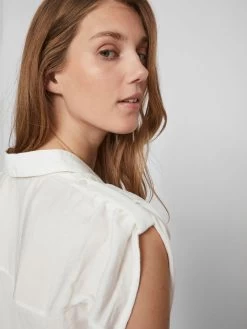 Vila Blouse Tops Blouse Dames Wit 15 Vila Blouse Tops Blouse Dames Wit -Vila 7badc99923ba444404f2bafb74c5bd4d