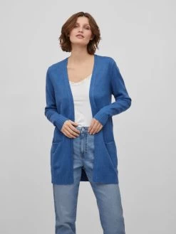 Vila Vesten Gebreid Vest Ril Dames Blauw 11 Vila Vesten Gebreid Vest Ril Dames Blauw -Vila 7c1a33be97e16e6c6ef93599ba391bf0