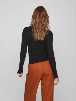 Vila Longsleeves Shirt Dames Zwart 11 Vila Longsleeves Shirt Dames Zwart -Vila 7c97b54a9f6419abb054950d7db88af6