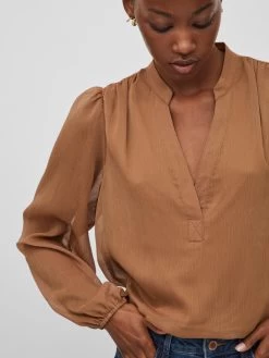 Vila Blouseshirts Blouse Maddie Dames Karamel 15 Vila Blouseshirts Blouse Maddie Dames Karamel -Vila 7d8ae43e18d0fcefadeedc87ac2755b7