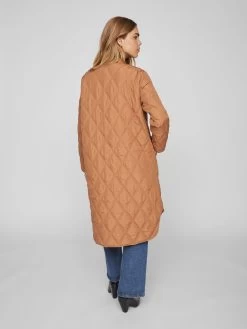 Vila Tussenmantels Tussenmantel Dames Bruin -Vila 7daaf62603b671f1d2ccc50fadf4108b