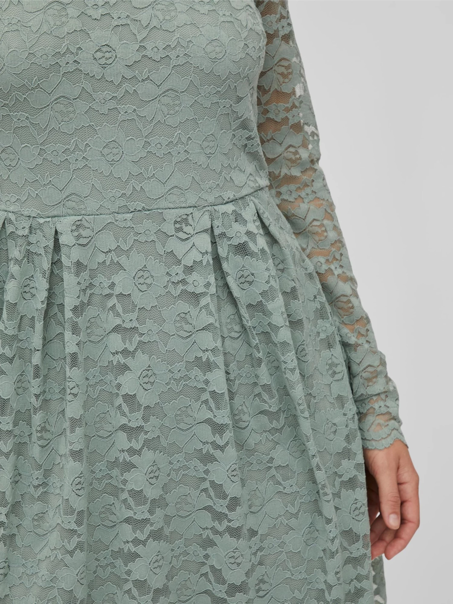 Vila Mini Jurken Jurk Kalila Dames Pastelgroen 8 Vila Mini Jurken Jurk Kalila Dames Pastelgroen - Afbeelding 6