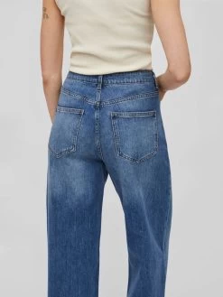 Vila Wide Leg Wide Leg Jeans Dames Blauw 15 Vila Wide Leg Wide Leg Jeans Dames Blauw -Vila 7e12e207a7e1426d6899d90dfbb501af