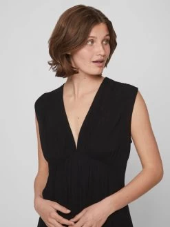 Vila Maxi Jurken Jurk Dames Zwart 14 Vila Maxi Jurken Jurk Dames Zwart -Vila 7e1cec37fc03fb89353db8230fd3efed