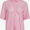 Vila Kanten Blouses Blouse Begena Dames Rosa -Vila 7e221d68c3956cf4c784407bd3c64251
