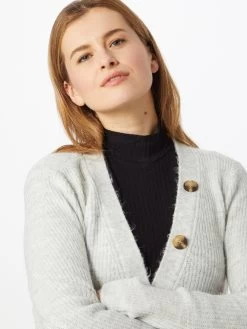 Vila Vesten Gebreid Vest NORA Dames Grijs Gemêleerd -Vila 7e34aa22daa181eb996e7a299ba3ab27