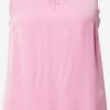 Vila Kanten Blouses Blouse Cava Dames Pink
