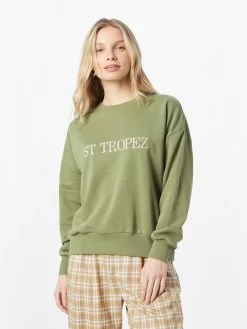 Vila Sweatshirts Sweatshirt PIA Dames Kaki -Vila 7eb1f5d0b0b9c1c71ebcc3eed5cc47b2