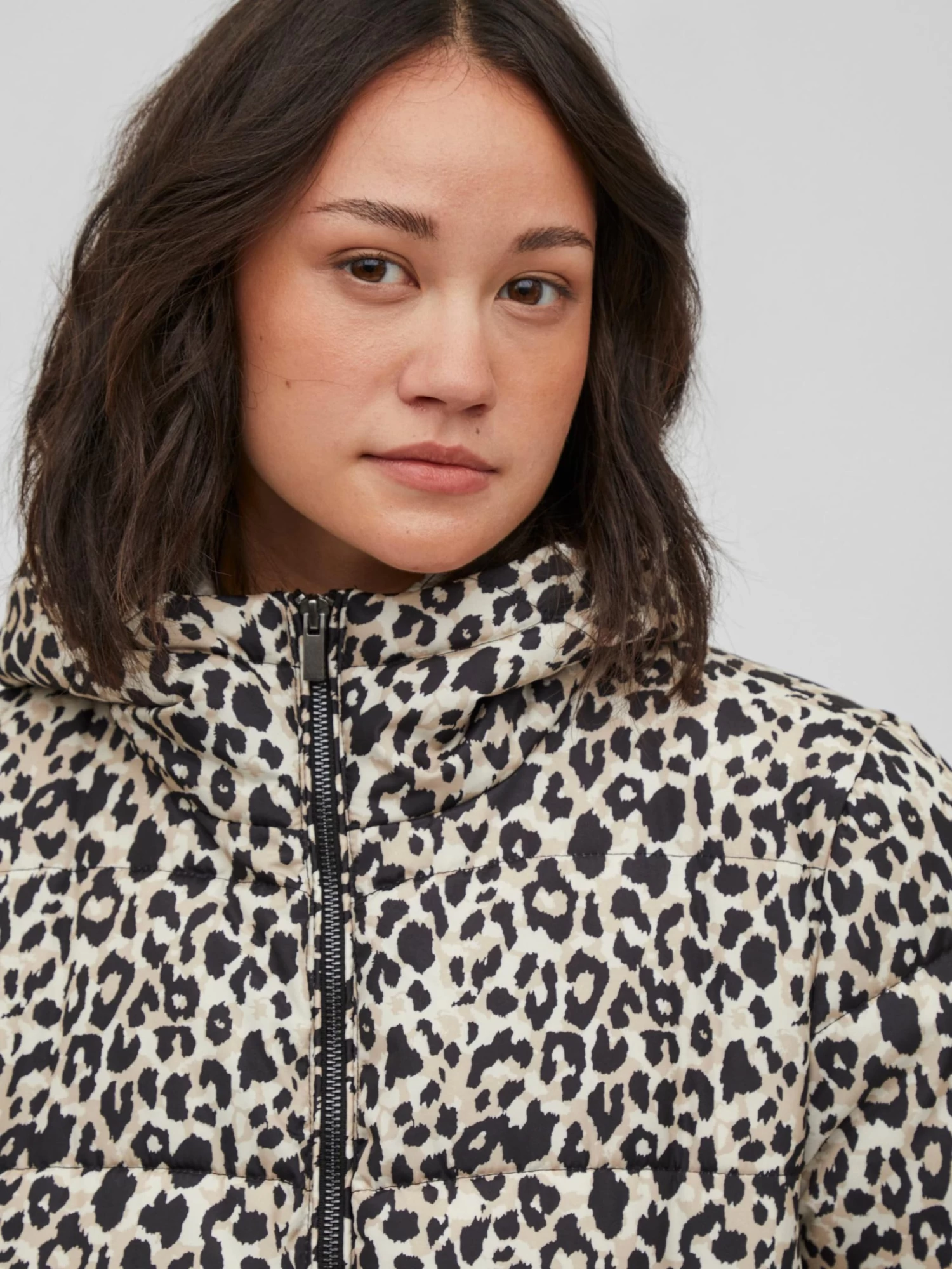 Vila Winterjassen Winterjas Tate Dames Beige / Crème 9 Vila Winterjassen Winterjas Tate Dames Beige / Crème - Afbeelding 7