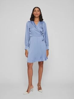 Vila Mini Jurken Jurk RAVENNA Dames Smoky Blue 11 Vila Mini Jurken Jurk RAVENNA Dames Smoky Blue -Vila 8057d179aeecab5b10333ed0b0ef1b4e