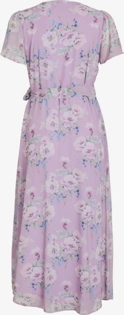 Vila Maxi Jurken Jurk Dames Lichtlila -Vila 80757b0a0771fbef1da5b4792b807b79