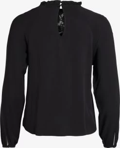 Vila Kanten Blouses Blouse Suvita Dames Zwart -Vila 80b17512ef5b099a93aef5c58f469b4e