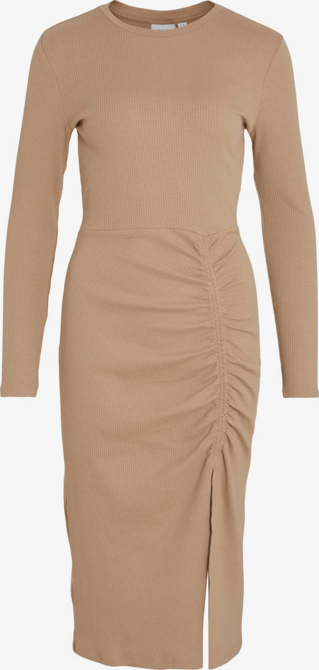 Vila Mini Jurken Jurk Dames Beige 3 Vila Mini Jurken Jurk Dames Beige