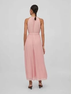 Vila Maxi Jurken Zomerjurk Dames Pink -Vila 82f03f056fbd7b512767f83b0d333527