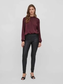 Vila Blouseshirts Blouse Dames Bordeaux 12 Vila Blouseshirts Blouse Dames Bordeaux -Vila 838fb20b1b71c332ab13eff1a96f6102