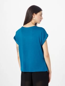 Vila T-shirts Shirt VIELLETTE Dames Blauw -Vila 83dcb692a79c470c857b65a6380300ad