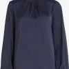 Vila Blouseshirts Blouse Dames Navy -Vila 84938723fe99cfe40a86c10647e0b561