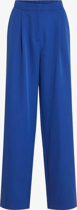 Vila Bandplooibroeken Wide Leg Bandplooibroek Kuga Dames Royal Blue/koningsblauw