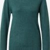 Vila Fijngebreide Truien Trui Ril Dames Donkergroen